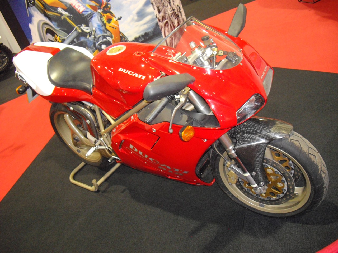Ducati 916 road motorcycle